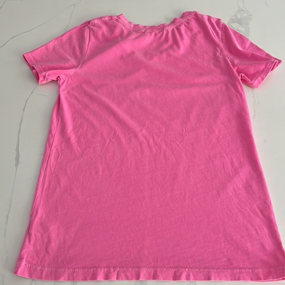 Fresh Produce neon pink t-shirt women size XS - Picture 5 of 8